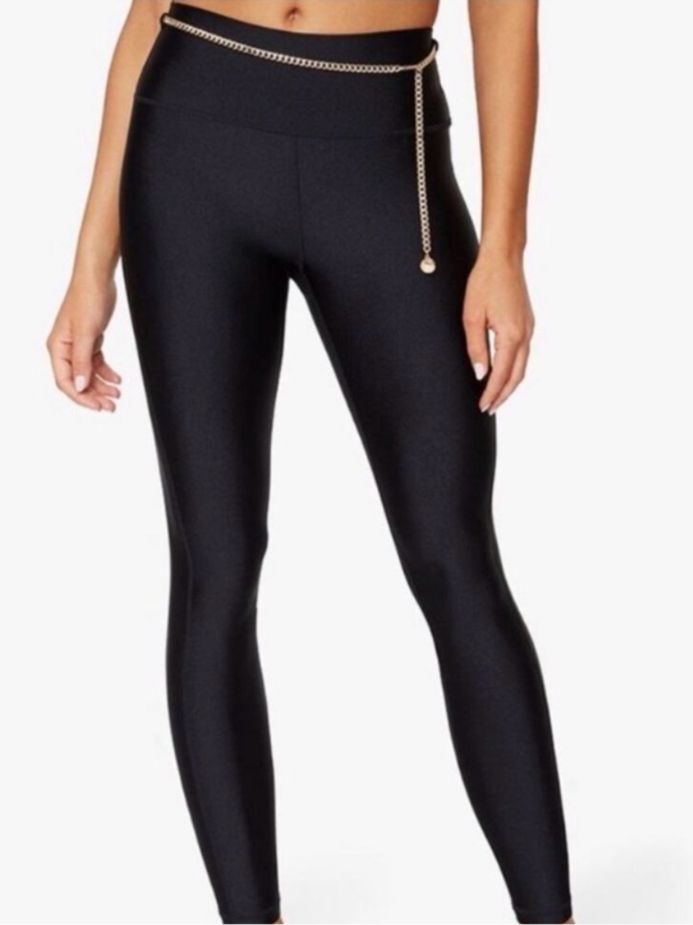 WeWoreWhat High-Waisted Black Workout Leggings